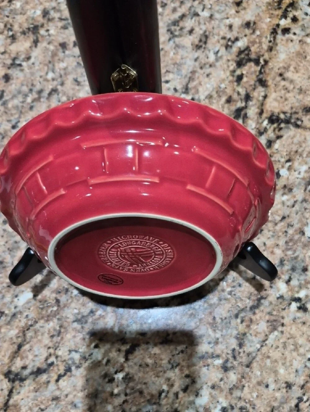 Longaberger Small Pie Plate 7 1/4